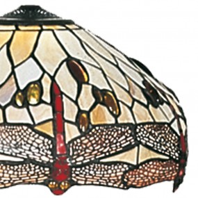 Golden Dragonfly Medium 16" Tiffany Lamp Shade Replacement