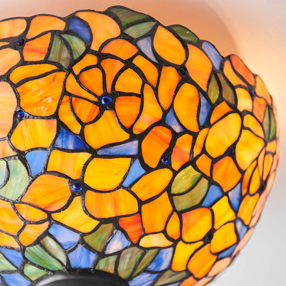 Interiors 1900 Josette 14-inch Tiffany Replacement Lamp Shade