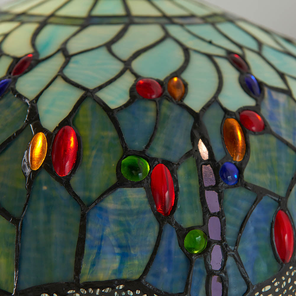 Blue Dragonfly Large Tiffany Lamp Shade Replacement 20-Inch