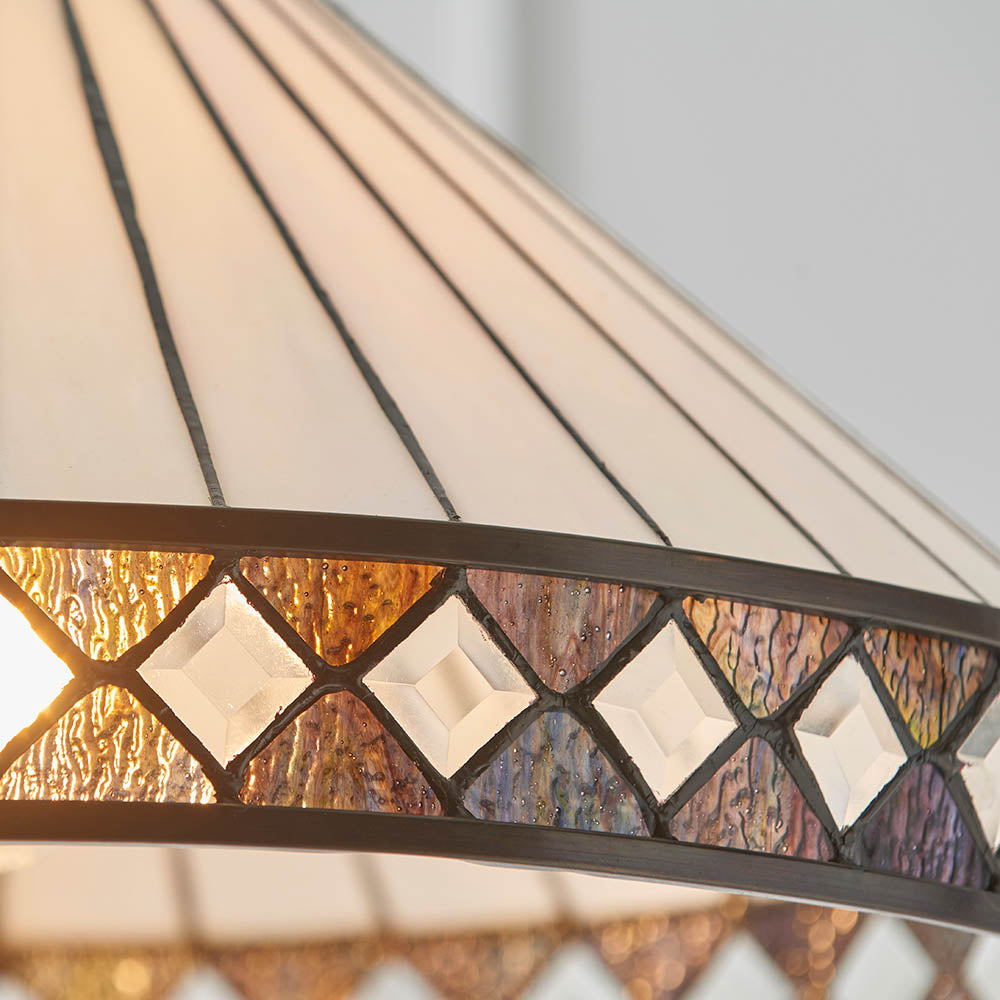 Interiors 1900 Fargo 20-inch Large Tiffany Replacement Lamp Shade