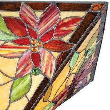 Interiors 1900 Lelani Large 17-Inch Tiffany Lamp Shade Replacement