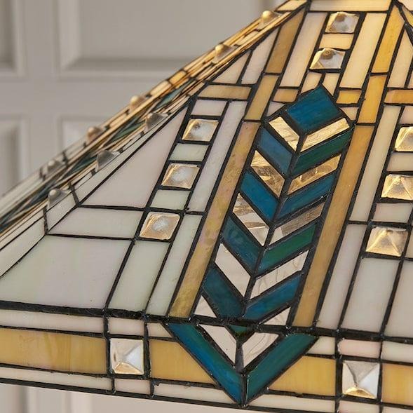 Interiors 1900 Lloyd Large 22" Tiffany Replacement Lamp Shade